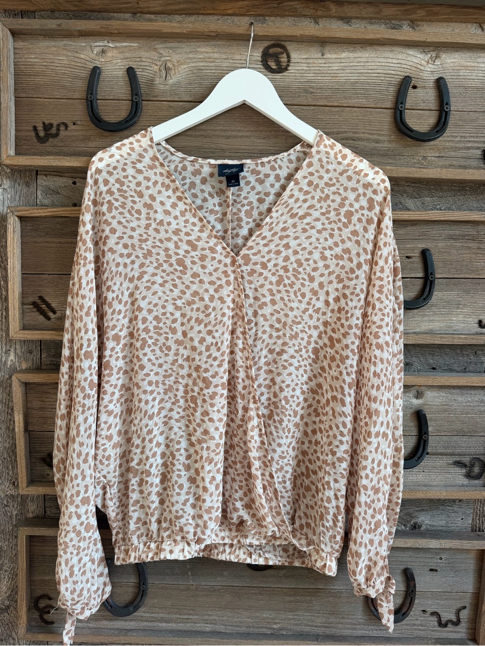 Daytrip Cheetah Mesh Blouse